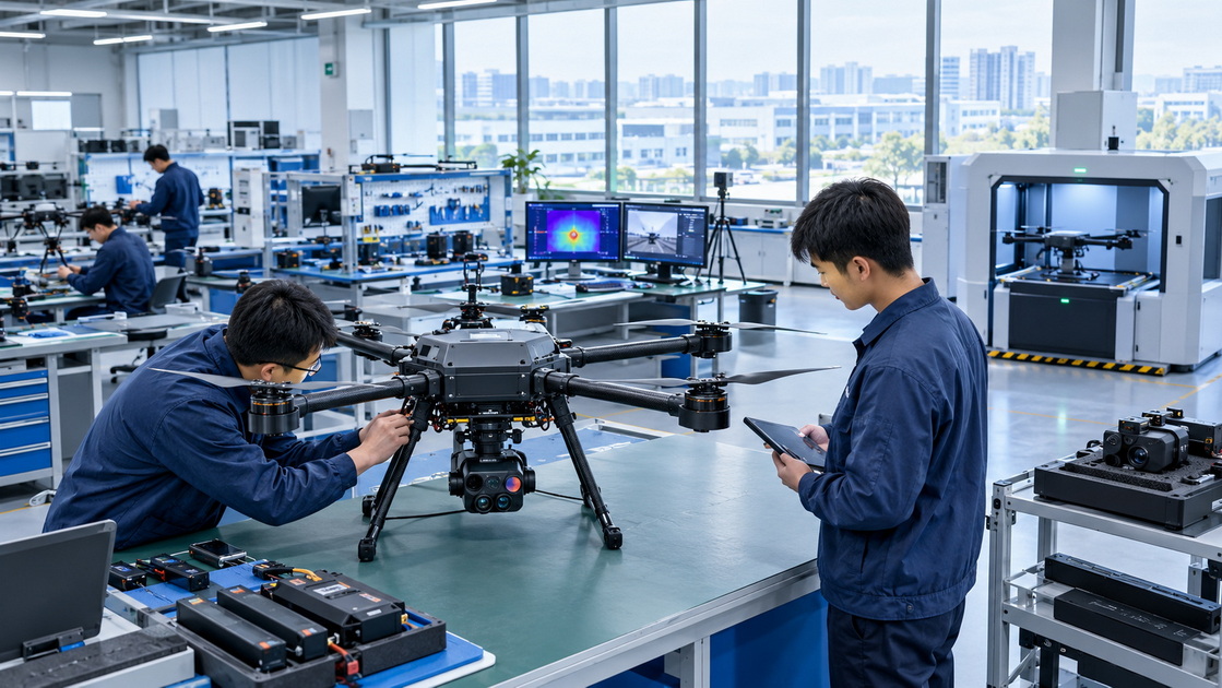 1Intelligent Drone Inspection Manufacturing Ecosystem 1Intelligent Drone Inspection Manufacturing Ecosystem