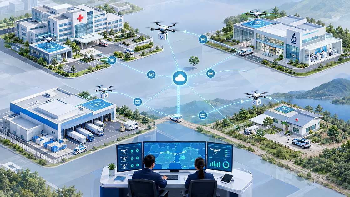 2Integrated Medical Drone Logistics Network 2Integrated Medical Drone Logistics Network