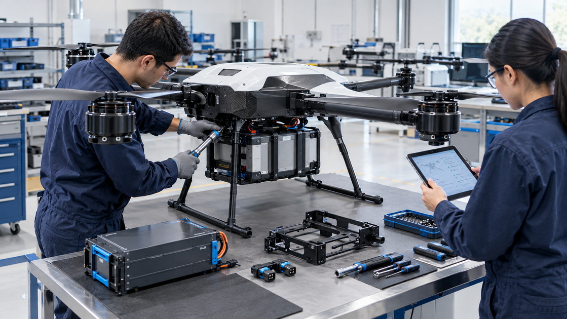 4Cargo Drone Factory Quality Inspection 4Cargo Drone Factory Quality Inspection