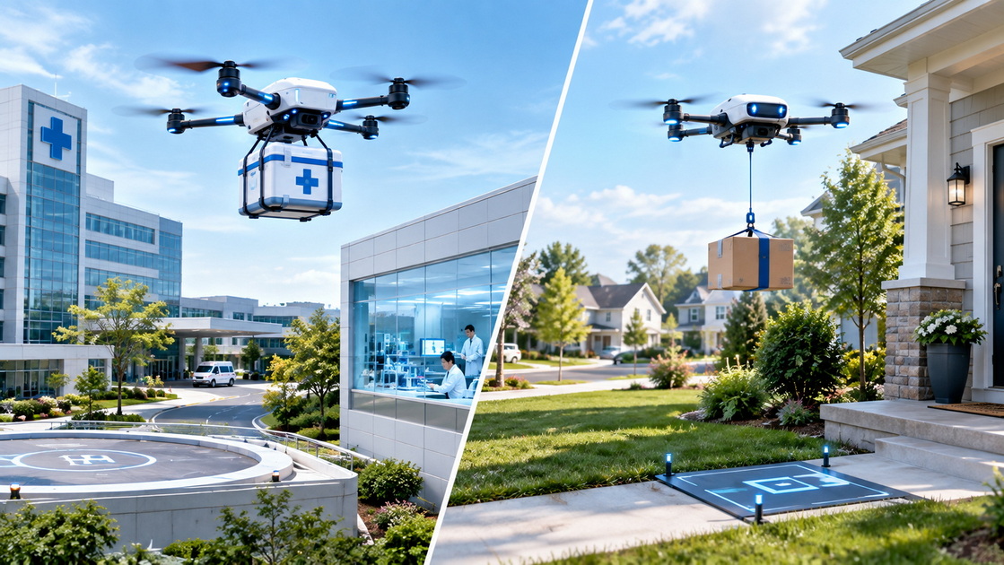 3Medical And Retail Drone Delivery 3Medical And Retail Drone Delivery