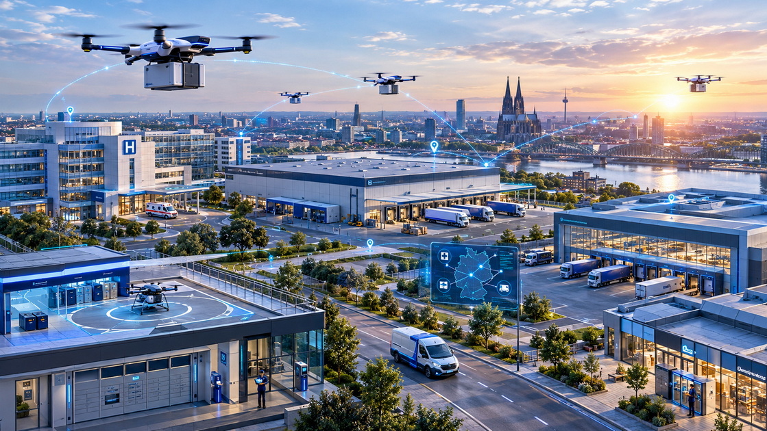 1Germany Drone Logistics Network 1Germany Drone Logistics Network