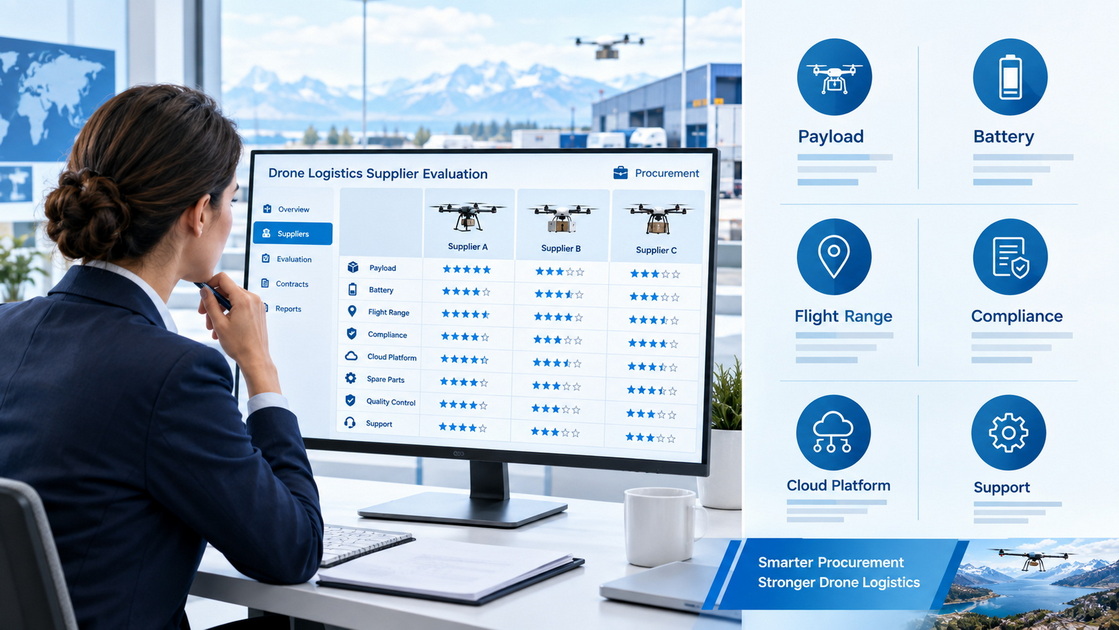 4Drone Logistics Supplier Evaluation 4Drone Logistics Supplier Evaluation