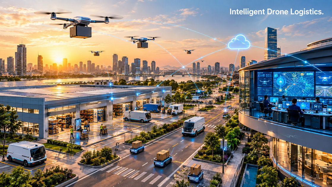 1Smart City Drone Delivery Network 1Smart City Drone Delivery Network