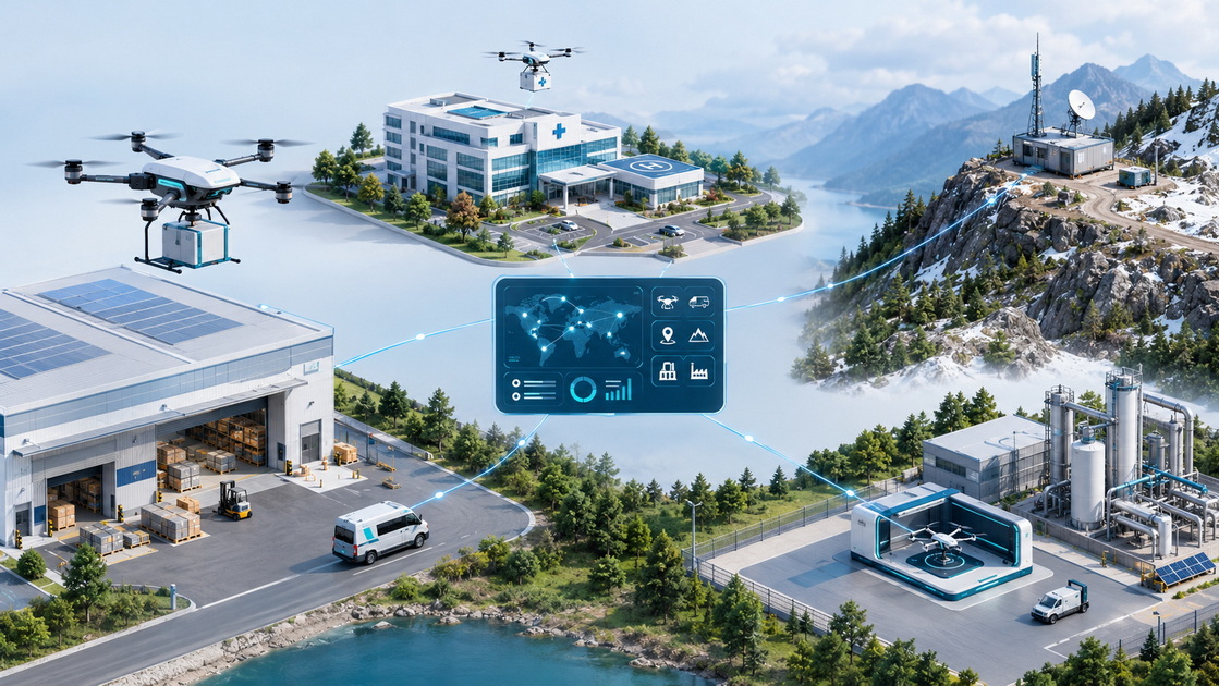 2Integrated Drone Logistics Network 2Integrated Drone Logistics Network