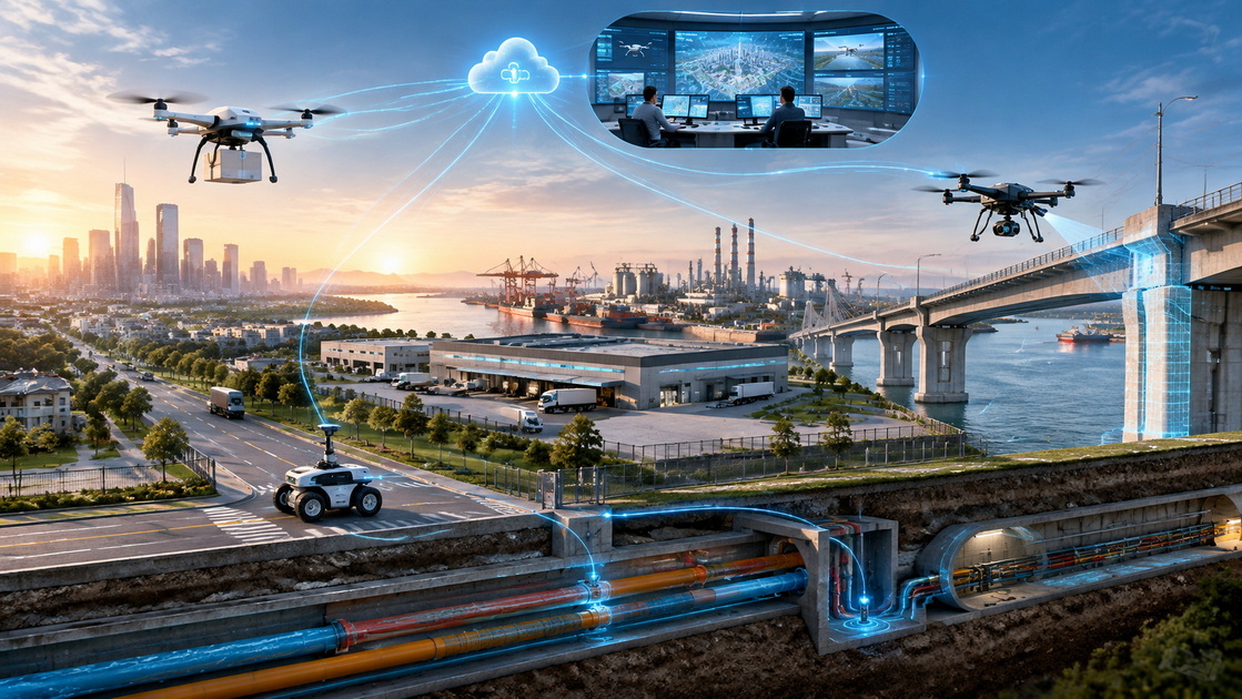 1Intelligent Drone Network City 1Intelligent Drone Network City