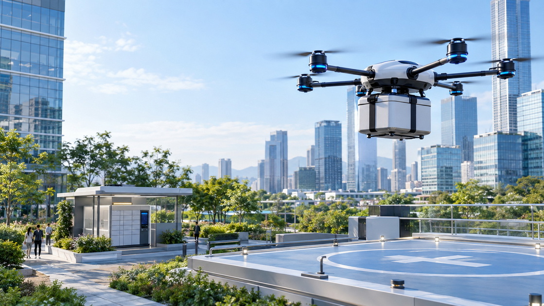 1Urban Drone Food Delivery In China 1Urban Drone Food Delivery In China