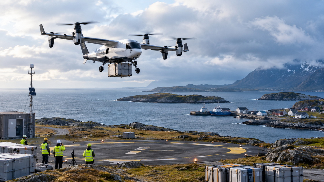 4Heavy Cargo Drone Remote Island Delivery 4Heavy Cargo Drone Remote Island Delivery