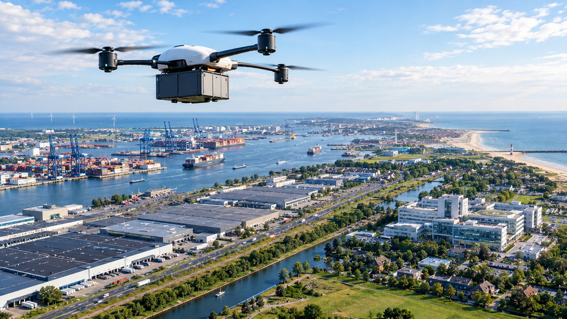 1Netherlands Drone Logistics Network 1Netherlands Drone Logistics Network