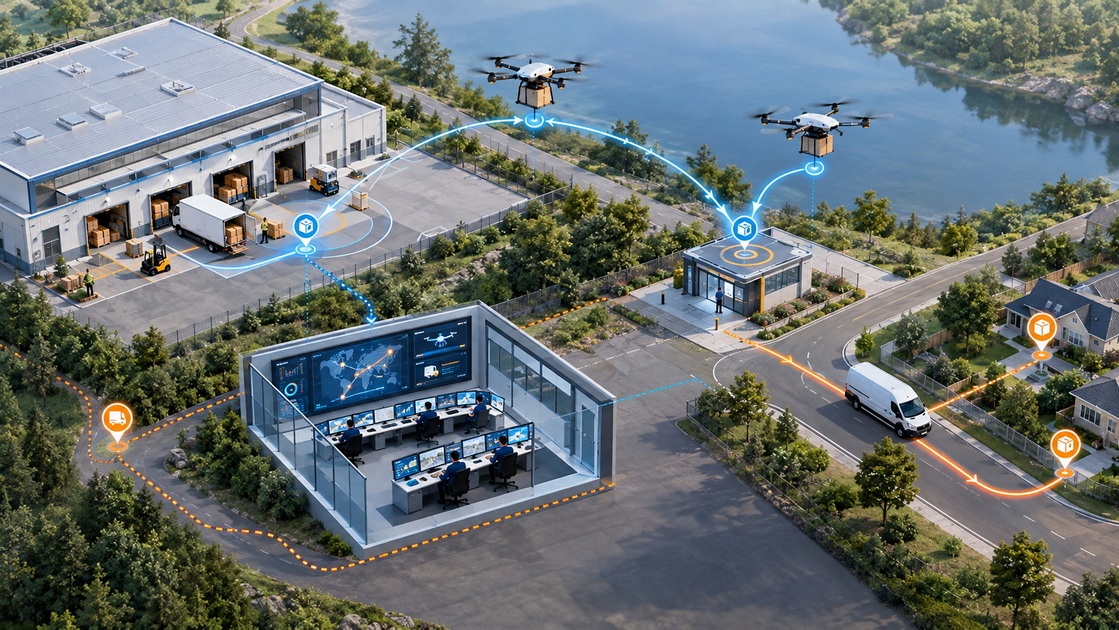 4Integrated Air and Ground Delivery Network 4Integrated Air and Ground Delivery Network
