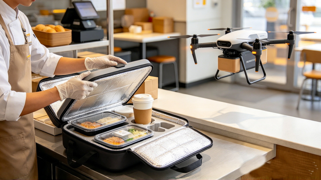 3Secure Packaging For Drone Food Delivery 3Secure Packaging For Drone Food Delivery