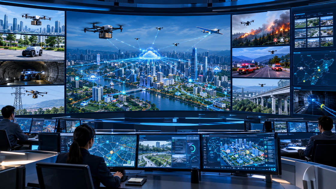 3Intelligent Drone Network Control Center 3Intelligent Drone Network Control Center