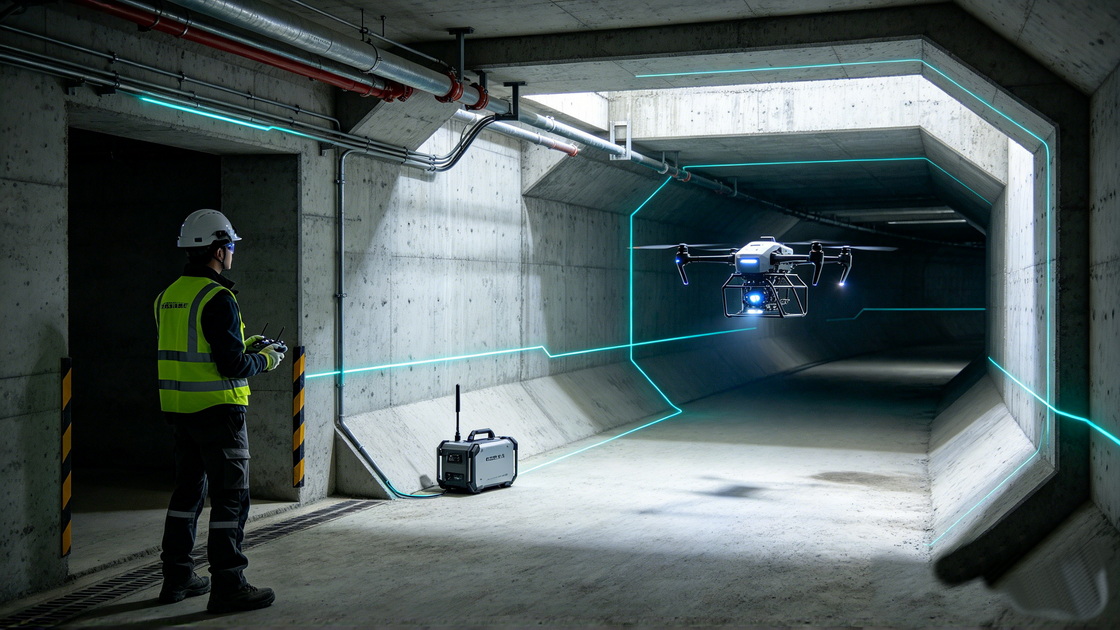 3Underground Drone Inspection Communication 3Underground Drone Inspection Communication