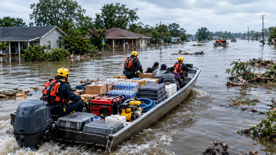 3River Transport Bulk Relief Supply Mission 3River Transport Bulk Relief Supply Mission