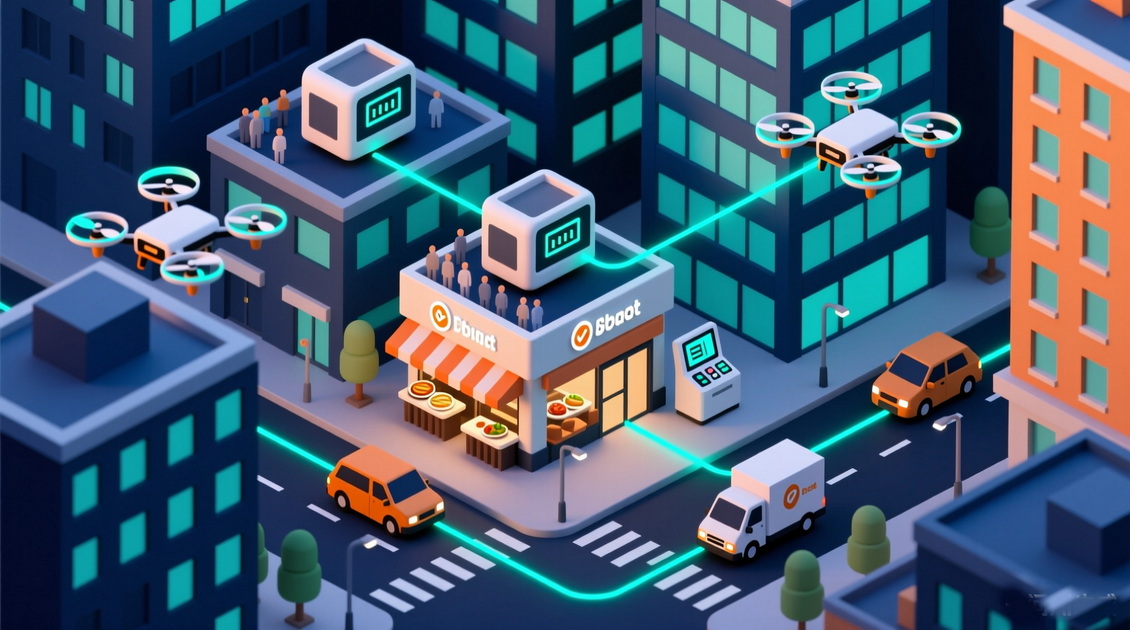 4Integrated Drone and Ground Delivery Network 4Integrated Drone and Ground Delivery Network