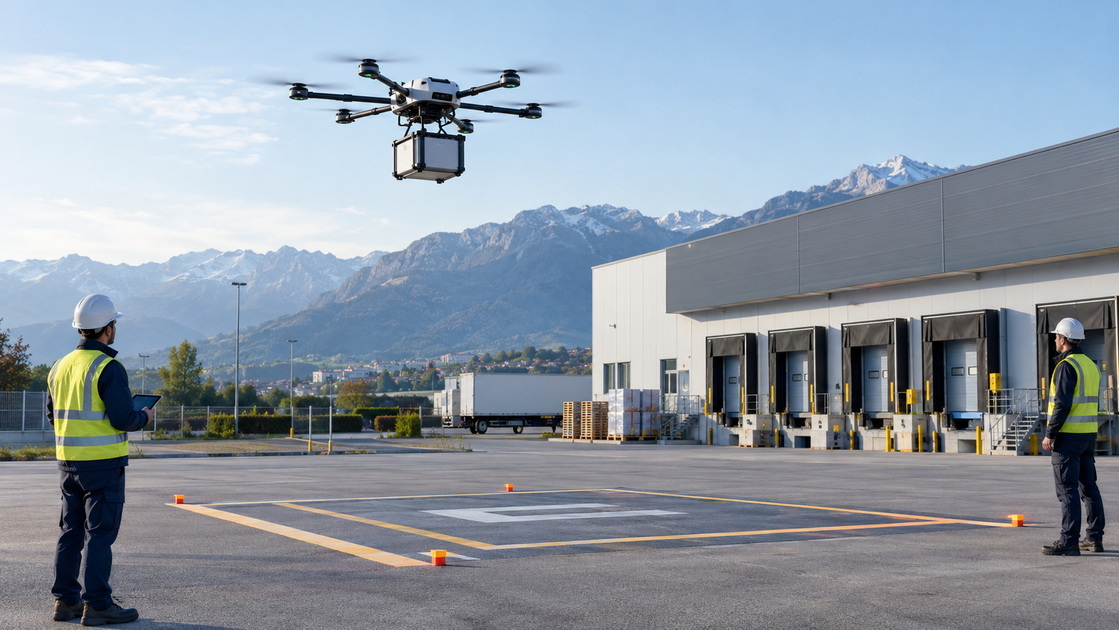1Drone Logistics Across Italy 1Drone Logistics Across Italy