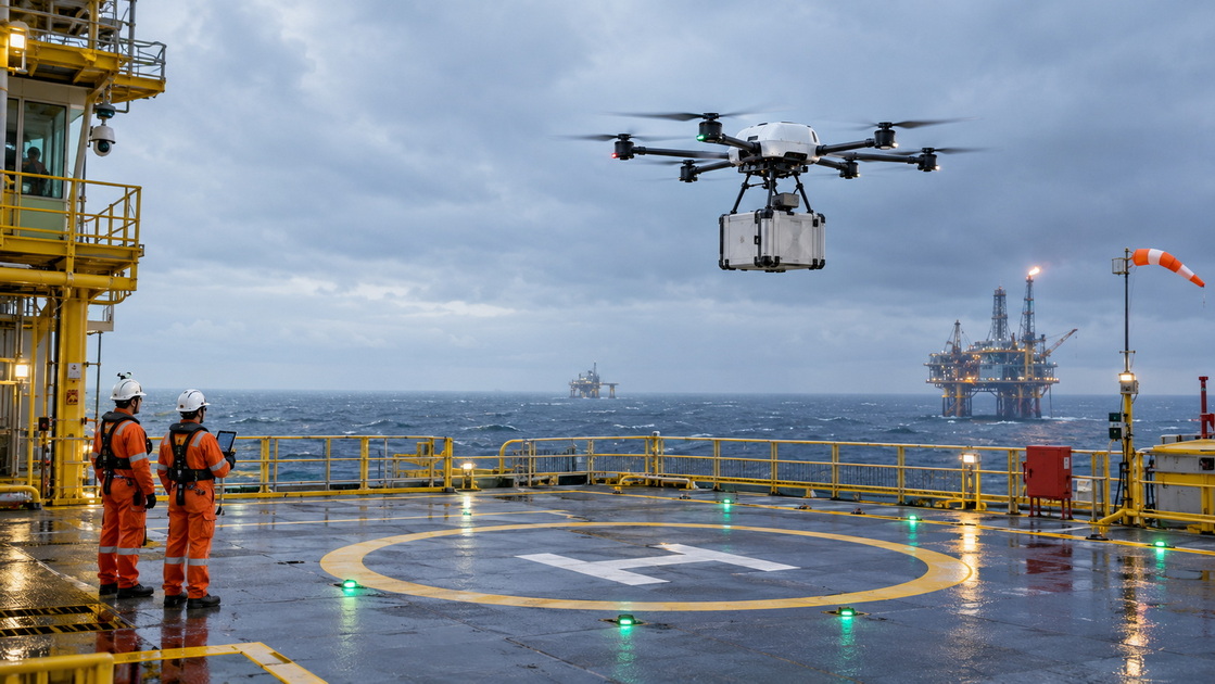 4Offshore Cargo Drone Transfer 4Offshore Cargo Drone Transfer