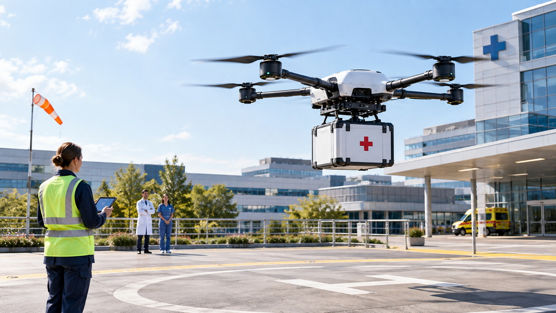 3Medical Drone Delivery in the Netherlands 3Medical Drone Delivery in the Netherlands