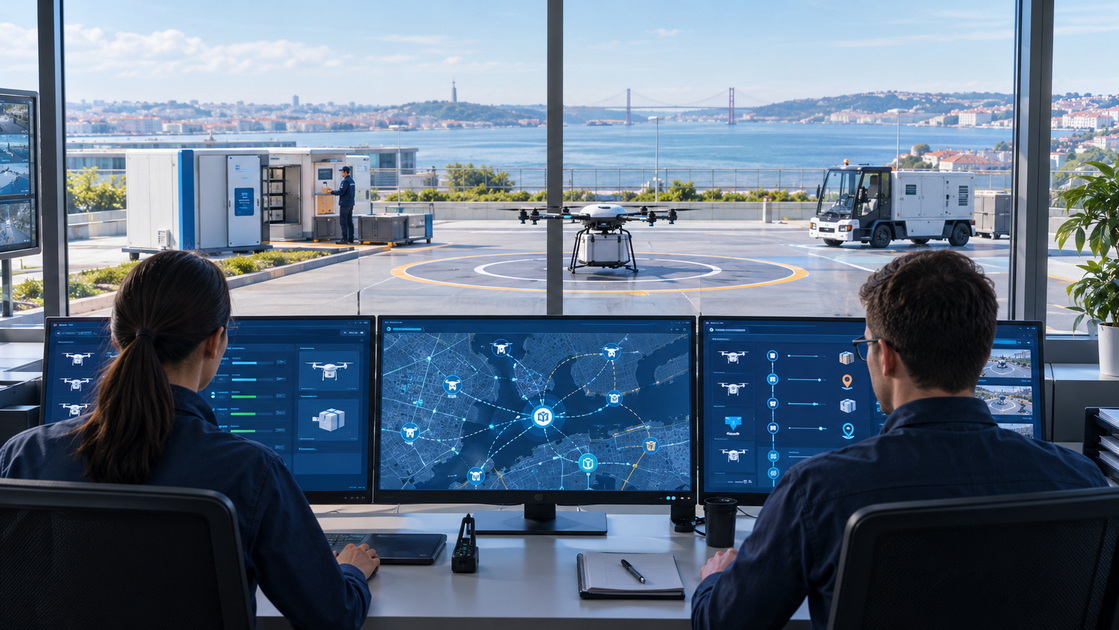 2Integrated Drone Logistics Control Platform
