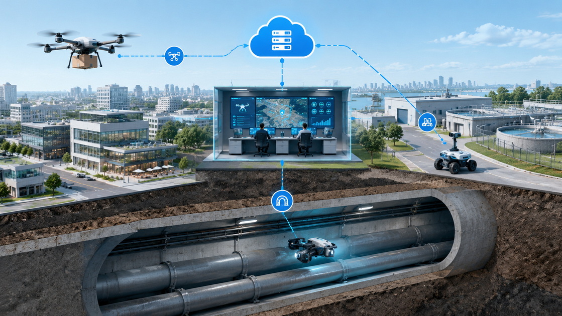 4Unified Air Ground And Underground Drone Operations