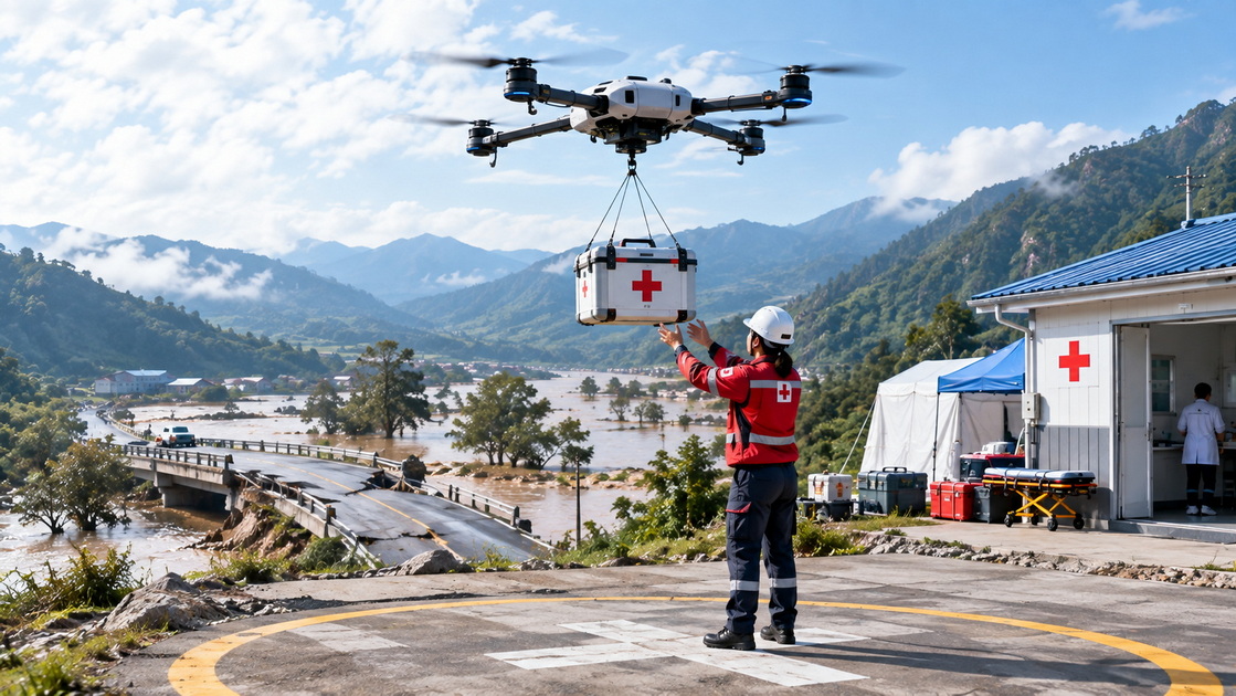 Drone Logistics Solution vs Traditional Air Freight for Regional Emergency Transport