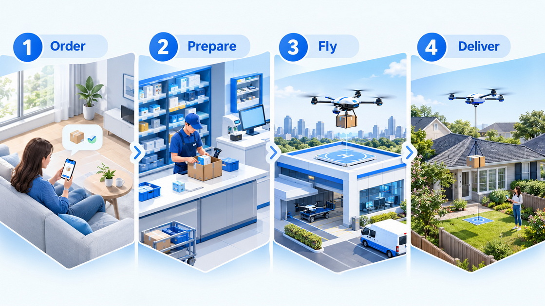Walmart Drone Delivery in Metro Atlanta: What Wing’s Launch Means for The Future of Low-Altitude Logistics