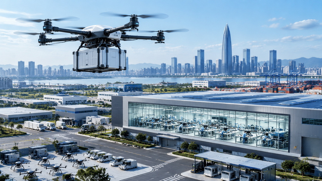 1China Drone Logistics Manufacturing Ecosystem