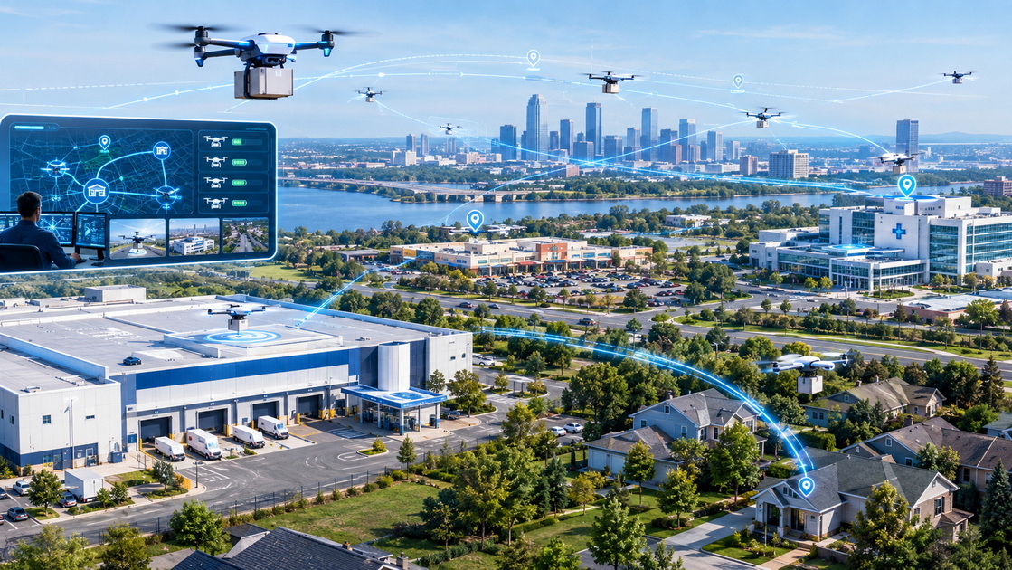1Drone Logistics Network In America 1Drone Logistics Network In America