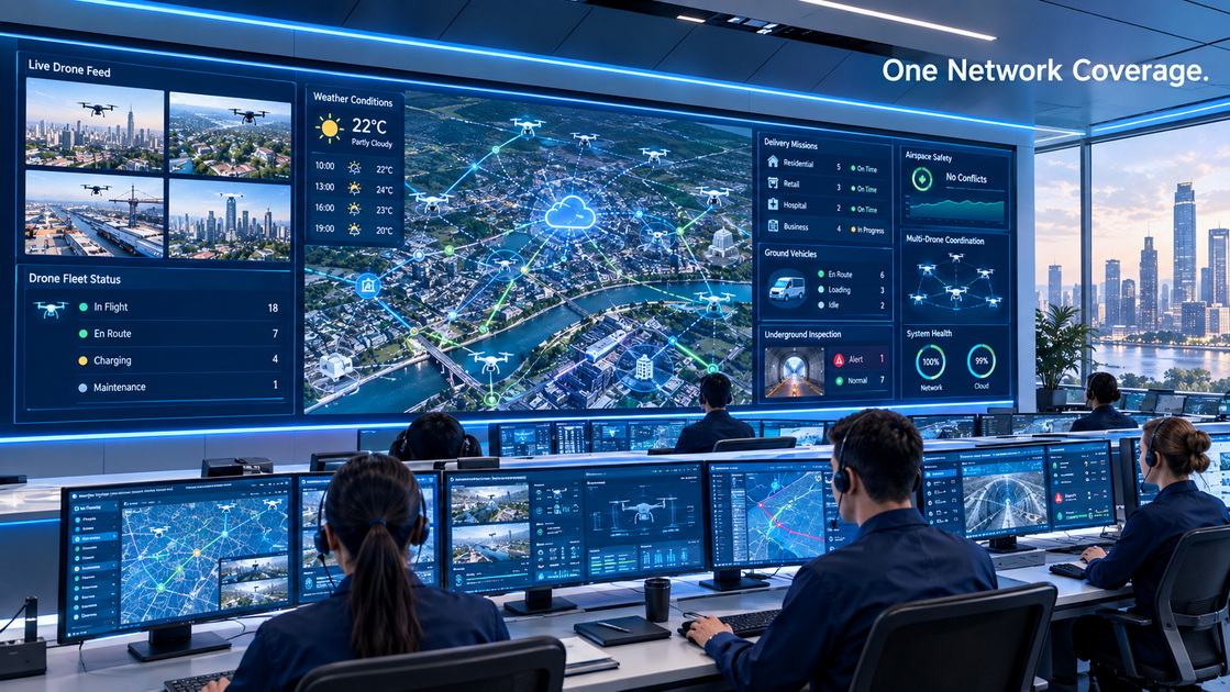 How Full Stack Drone Delivery Networks Will Transform Urban Logistics